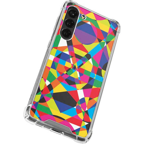 Parallel Vectors Galaxy S23 Plus Clear Case