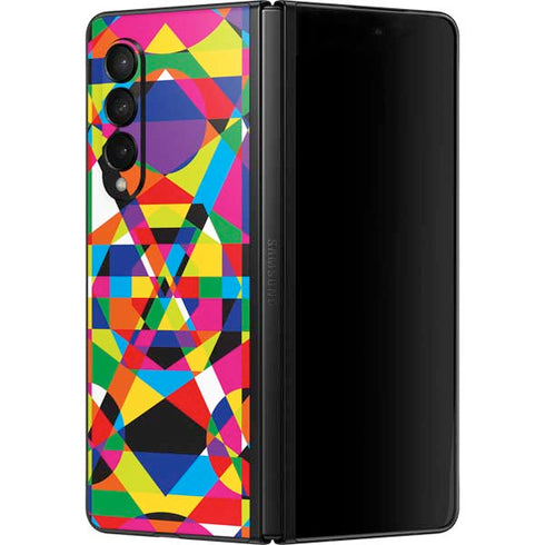 Parallel Vectors Galaxy Z Fold3 5G Skin
