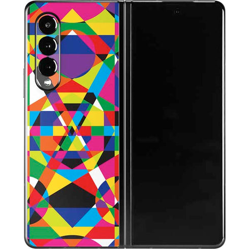 Parallel Vectors Galaxy Z Fold3 5G Skin