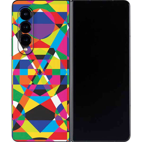 Parallel Vectors Galaxy Z Fold4 5G Skin