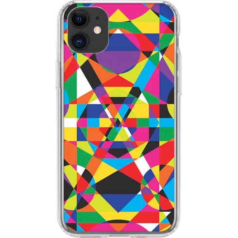 Parallel Vectors iPhone 11 Clear Case