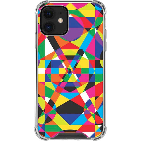 Parallel Vectors iPhone 12 Mini Clear Case