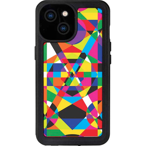 Parallel Vectors iPhone 13 Mini Waterproof Case
