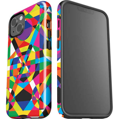 Parallel Vectors iPhone 15 Plus Impact Case