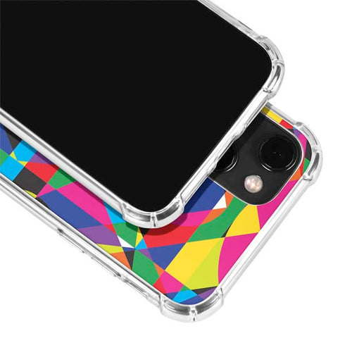 Parallel Vectors iPhone 14 Plus Clear Case
