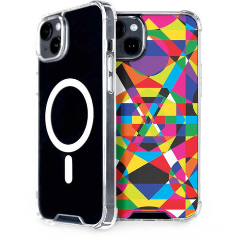Parallel Vectors iPhone 15 Plus MagSafe Case
