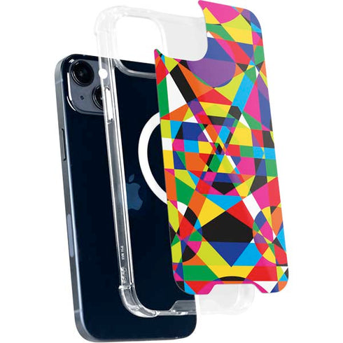 Parallel Vectors iPhone 15 Plus MagSafe Case