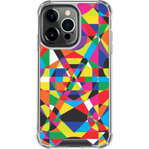 Parallel Vectors iPhone 15 Pro Clear Case