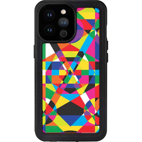 Parallel Vectors iPhone 14 Pro Max Waterproof Case