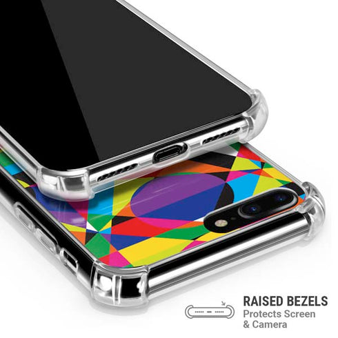 Parallel Vectors iPhone 7/8 Plus Clear Case