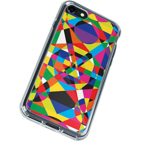 Parallel Vectors iPhone SE (2nd & 3rd Gen) Clear Case