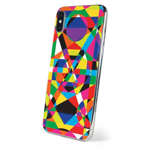 Parallel Vectors iPhone XS Skin