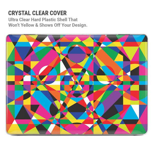 Parallel Vectors MacBook Pro 15in (2016-19) Case plus Skin