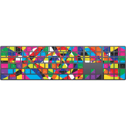 Parallel Vectors Magic Keyboard with Numeric Keypad Skin