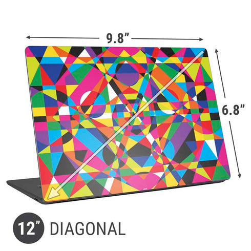 Parallel Vectors Universal Laptop 12in (9.8 x 6.8in) Skin