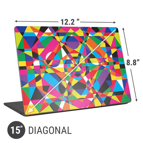 Parallel Vectors Universal Laptop 15in (12.2 x 8.8in) Skin