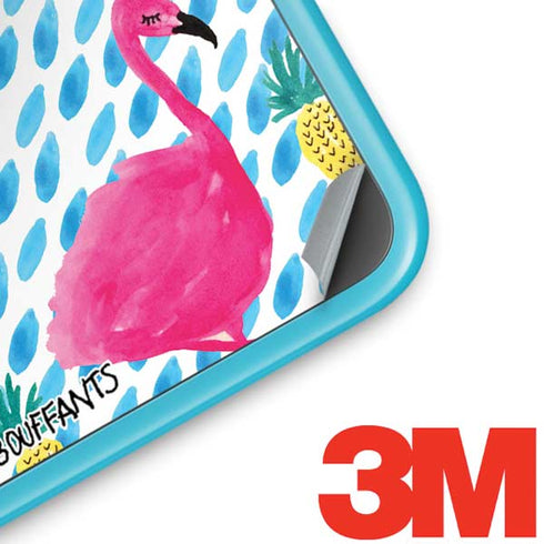 Bouffants and Broken Hearts Party Flamingos Nintendo 2DS XL (2017) Skin