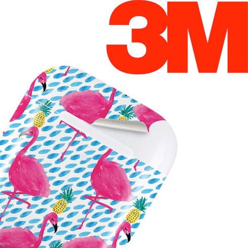 Bouffants and Broken Hearts Party Flamingos Apple AirPods Skin