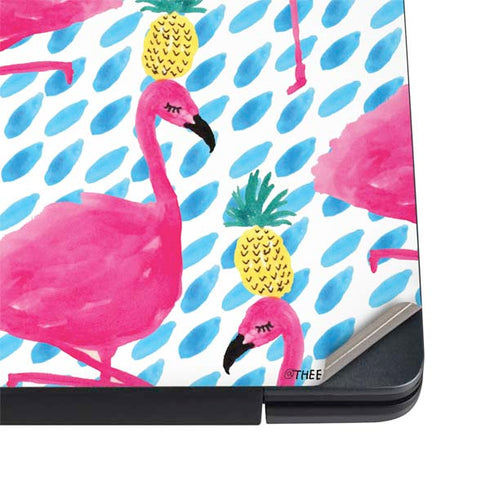 Bouffants and Broken Hearts Party Flamingos Dell Vostro Skin