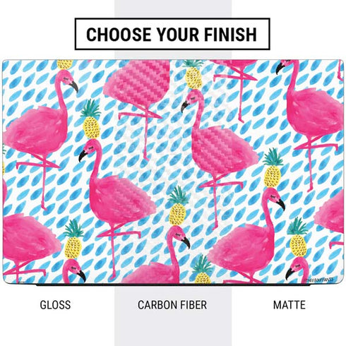 Bouffants and Broken Hearts Party Flamingos Dell Vostro Skin