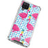 Bouffants and Broken Hearts Party Flamingos Galaxy A12 Clear Case