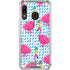Bouffants and Broken Hearts Party Flamingos Galaxy A30 Clear Case
