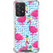 Bouffants and Broken Hearts Party Flamingos Galaxy A52 5G Clear Case
