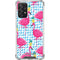 Bouffants and Broken Hearts Party Flamingos Galaxy A72 5G Clear Case