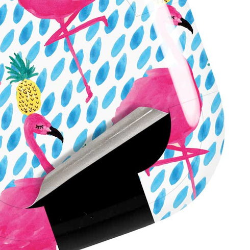 Bouffants and Broken Hearts Party Flamingos Galaxy Buds Pro Skin