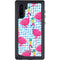Bouffants and Broken Hearts Party Flamingos Galaxy Note 10 Waterproof Case
