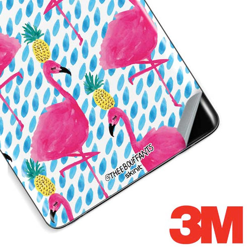 Bouffants and Broken Hearts Party Flamingos Galaxy Note 8 Skin