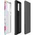 Bouffants and Broken Hearts Party Flamingos Galaxy Note20 5G Pro Case