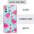 Bouffants and Broken Hearts Party Flamingos Galaxy Note20 5G Skin