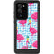 Bouffants and Broken Hearts Party Flamingos Galaxy Note20 Ultra 5G Waterproof Case
