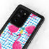 Bouffants and Broken Hearts Party Flamingos Galaxy Note20 Ultra 5G Waterproof Case