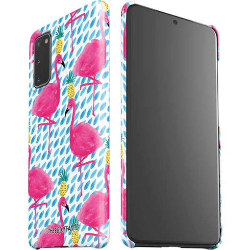 Bouffants and Broken Hearts Party Flamingos Galaxy S20 Lite Case