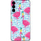 Bouffants and Broken Hearts Party Flamingos Galaxy S22 Plus Skin