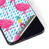 Bouffants and Broken Hearts Party Flamingos Galaxy S22 Skin
