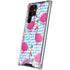 Bouffants and Broken Hearts Party Flamingos Galaxy S22 Ultra Clear Case