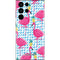 Bouffants and Broken Hearts Party Flamingos Galaxy S22 Ultra Skin
