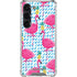 Bouffants and Broken Hearts Party Flamingos Galaxy S23 Clear Case