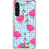 Bouffants and Broken Hearts Party Flamingos Galaxy S23 Plus Clear Case