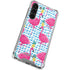 Bouffants and Broken Hearts Party Flamingos Galaxy S23 Plus Clear Case