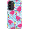 Bouffants and Broken Hearts Party Flamingos Galaxy S23 Plus Pro Case