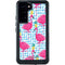 Bouffants and Broken Hearts Party Flamingos Galaxy S23 Plus Waterproof Case