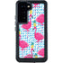 Bouffants and Broken Hearts Party Flamingos Galaxy S23 Waterproof Case