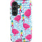 Bouffants and Broken Hearts Party Flamingos Galaxy S24 Plus Impact Case