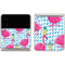 Bouffants and Broken Hearts Party Flamingos Galaxy Z Flip3 5G Skin