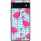 Bouffants and Broken Hearts Party Flamingos Google Pixel 6 Skin