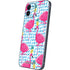 Bouffants and Broken Hearts Party Flamingos iPhone 12 Mini Skin